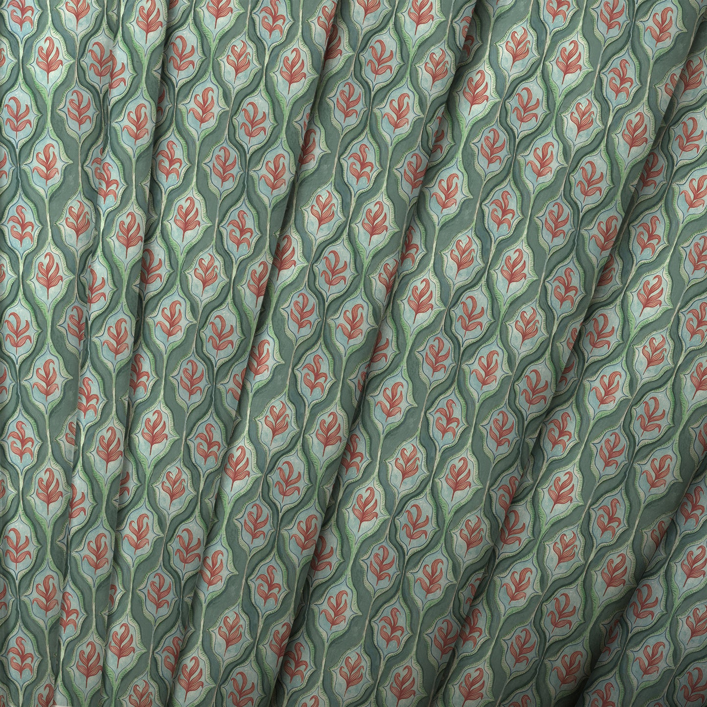 Zephyr 140M Fabric Metre Oasis